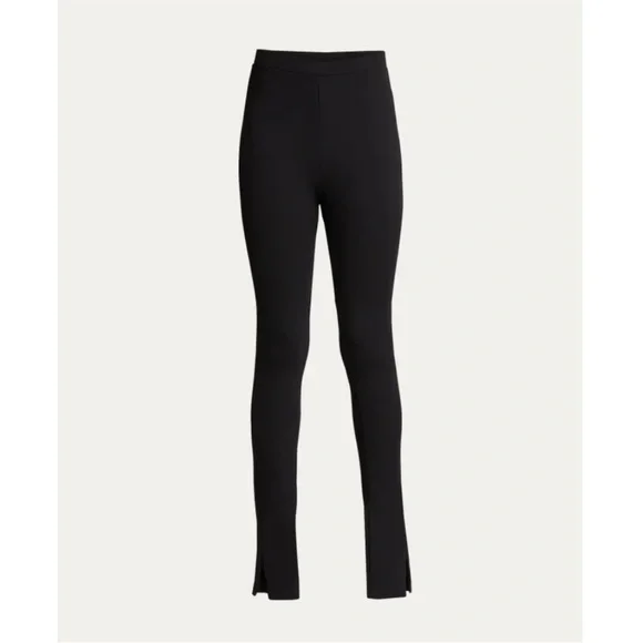 Toteme Black Zip leggings Pants with Ankle Zipper - Picture 9 of 11